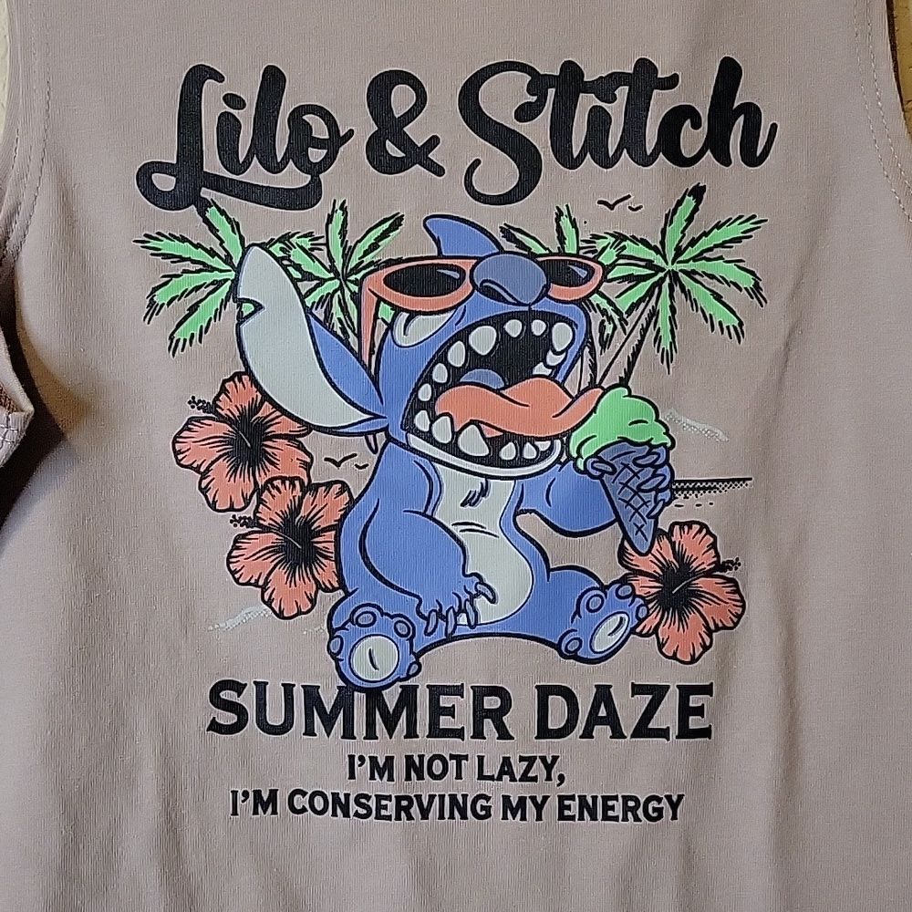 Disney Stitch Unisex Tank Top Child Multiple Sizes
